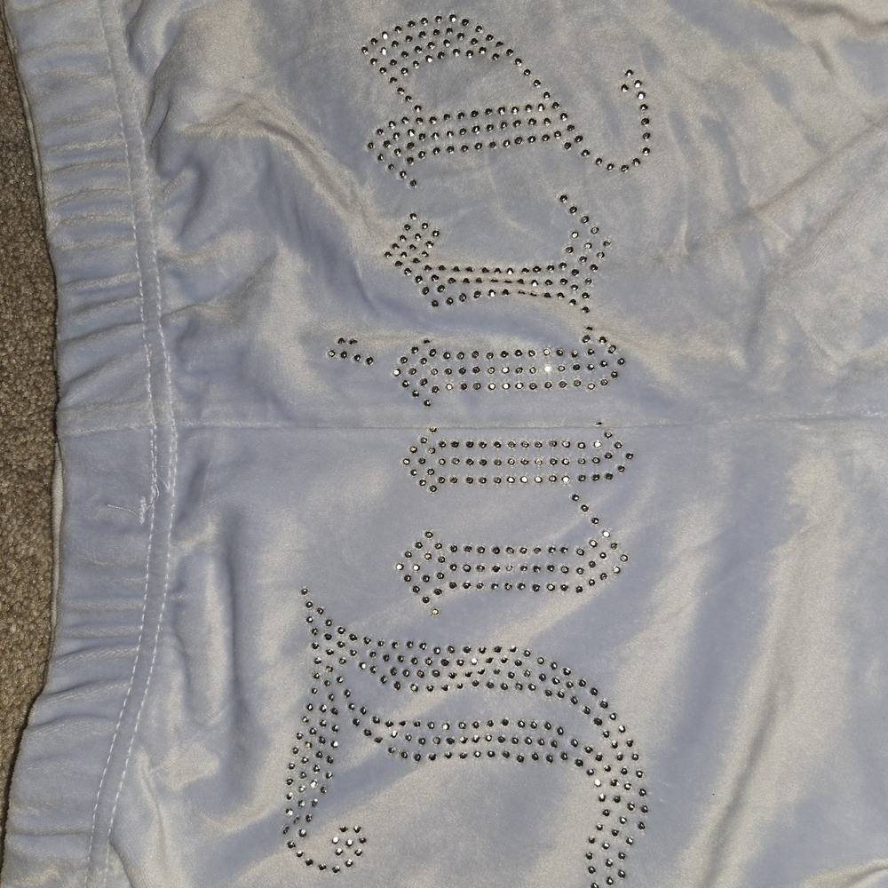 Juicy Couture Sky Blue Velour Pants